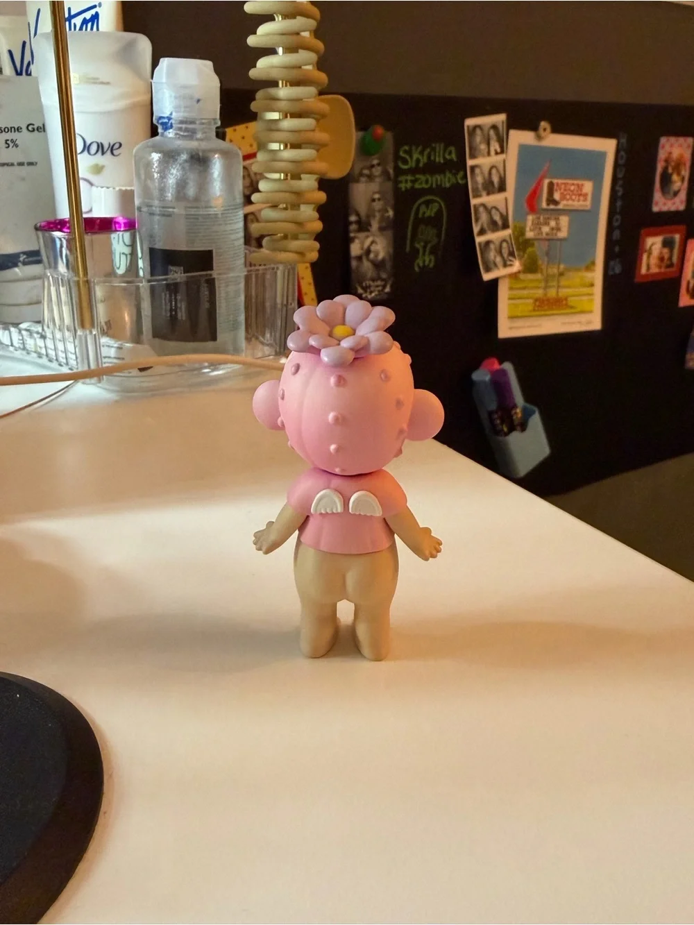 Sonny Angel Cactus Series Secret Pink Monkey Figure Hidden Rare Flower Art Toy